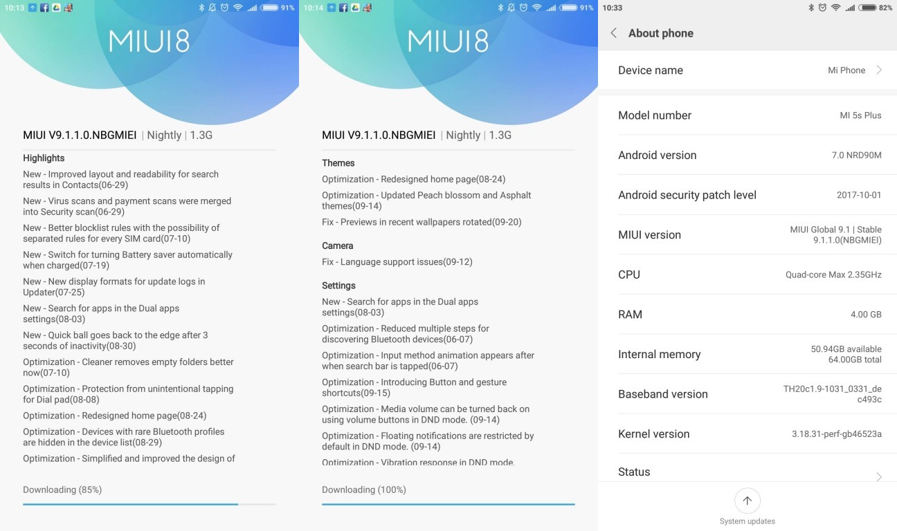 Сравнить xiaomi 9. Xiaomi MIUI 9. Таблица версий MIUI. Заметки MIUI 11. Цвет статус бара MIUI.